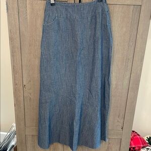 Women's Blue Denim Skirt